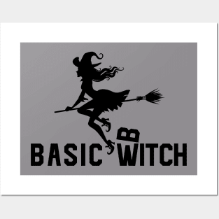 Basic witch text Posters and Art